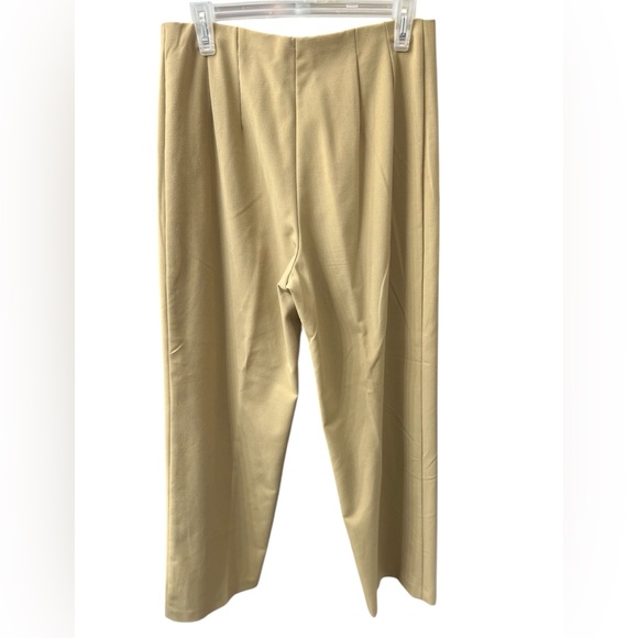 Laura Scott Stretch Beige Dress Pants Women’s Size 10 Straight Leg Classic Fit - Picture 7 of 7